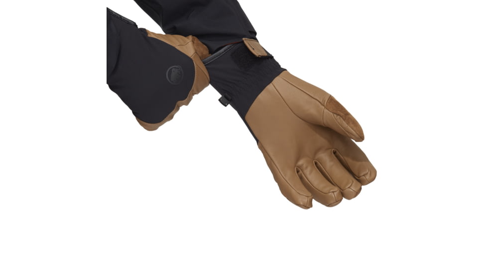 Mammut Stoney Glove, Dark Sand/Black, 8, 1190-00271-7493-1080