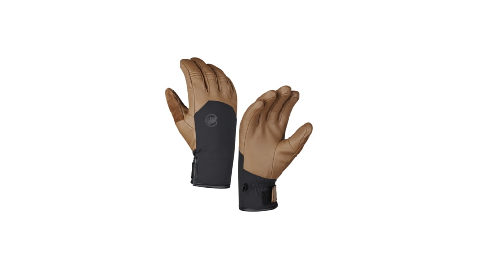 Mammut Stoney Glove, Dark Sand/Black, 8, 1190-00271-7493-1080