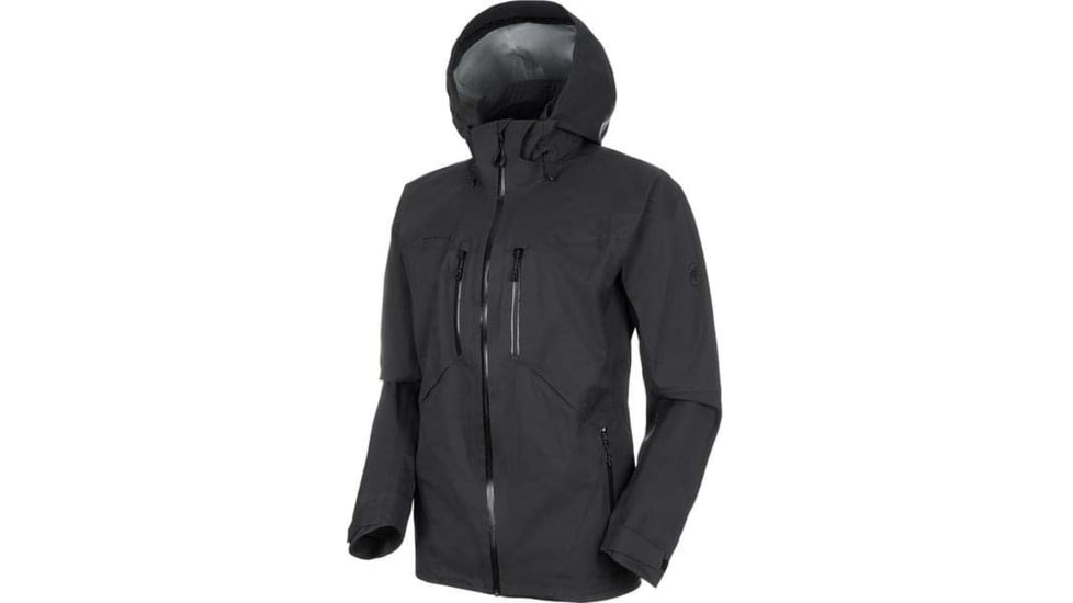 Mammut Stoney Hardshell Jacket - Mens, Black, 2XL, 1010-26461-0001-117