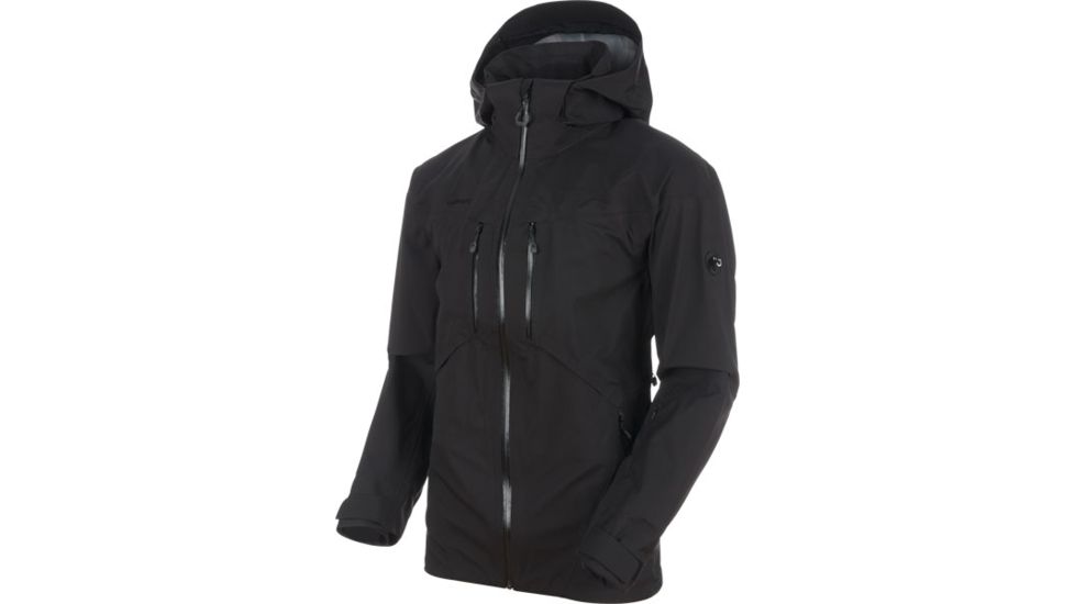 Mammut Stoney Hardshell Jacket - Mens, Black, 2XL, 1010-26460-0001-117