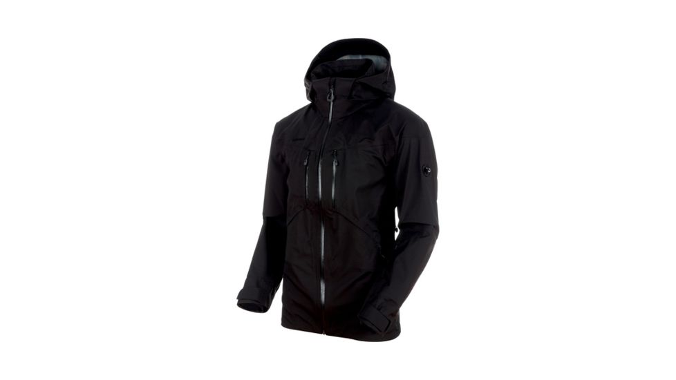 Mammut Stoney Hardshell Jacket - Mens, Black, L, 1010-26460-0001-115