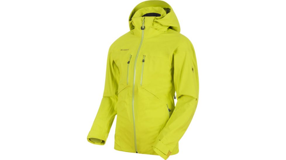 Mammut Stoney Hardshell Jacket - Mens, Canary, Small, 1010-26460-1227-113