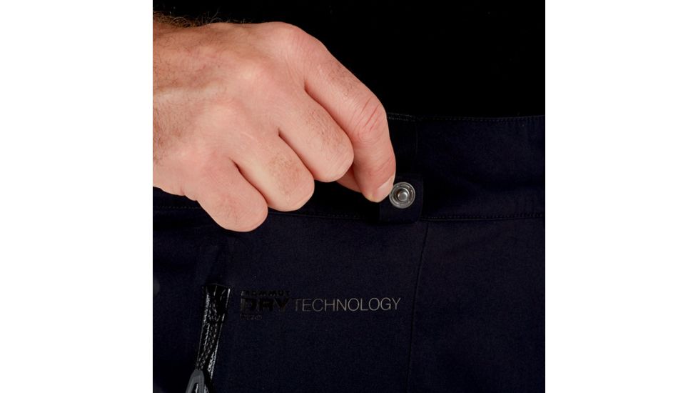 Mammut Stoney Hardshell Pants - Mens, Black, 38, 1020-12340-0001-54-10