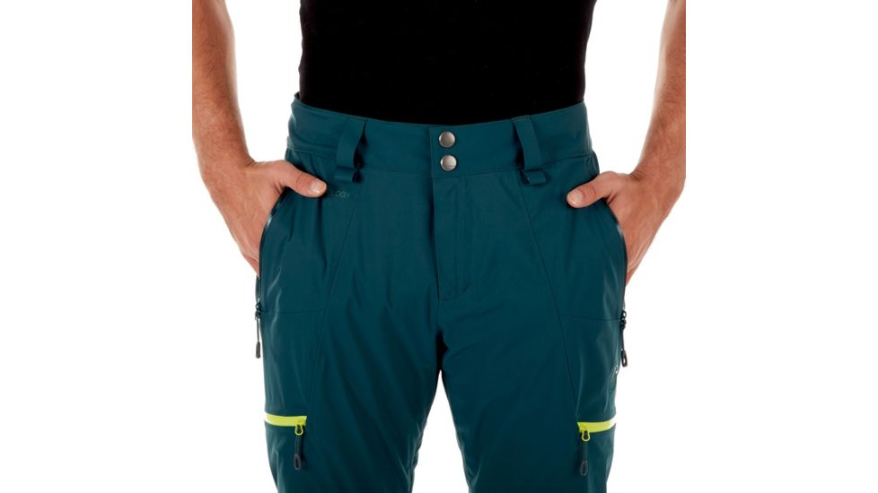 Mammut Stoney Hardshell Pants - Mens, Dark Teal, 38, 1020-12340-4494-54-10