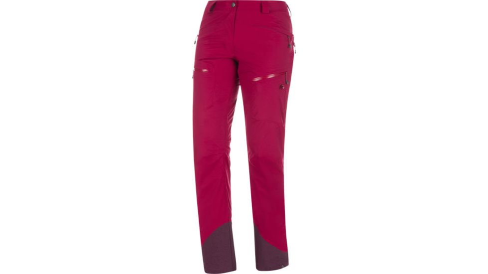 Mammut Stoney Hardshell Pants - Womens, Beet, US 12, 1020-09142-3490-42-10