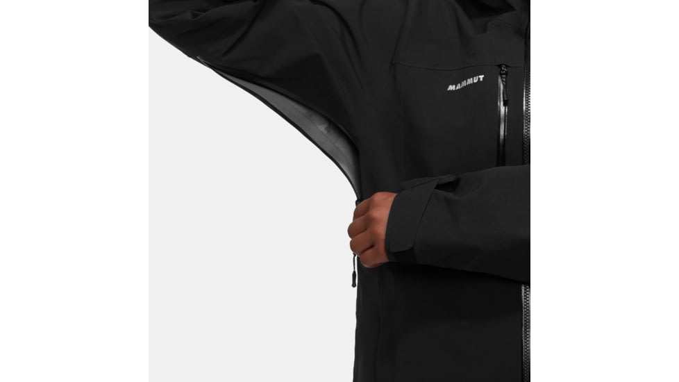 Mammut Stoney HS Hooded Jacket - Womens, Black, Medium, 1010-31050-0001-114