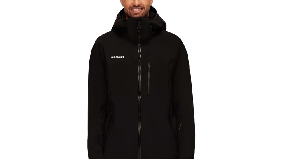 Mammut Stoney HS Jacket - Mens, Black/White, Medium, 1010-29510-0047-114