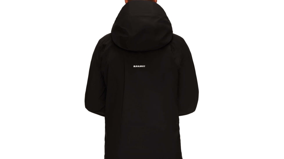 Mammut Stoney HS Jacket - Mens, Black/White, Medium, 1010-29510-0047-114