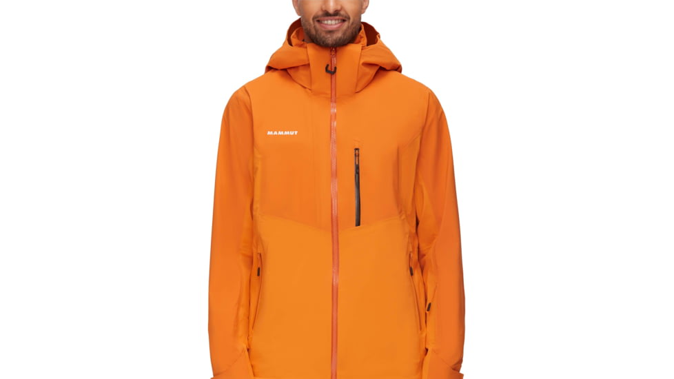Mammut Stoney HS Jacket - Mens, Dark Cheddar/Dark Radiant, Large, 1010-29510-2241-115