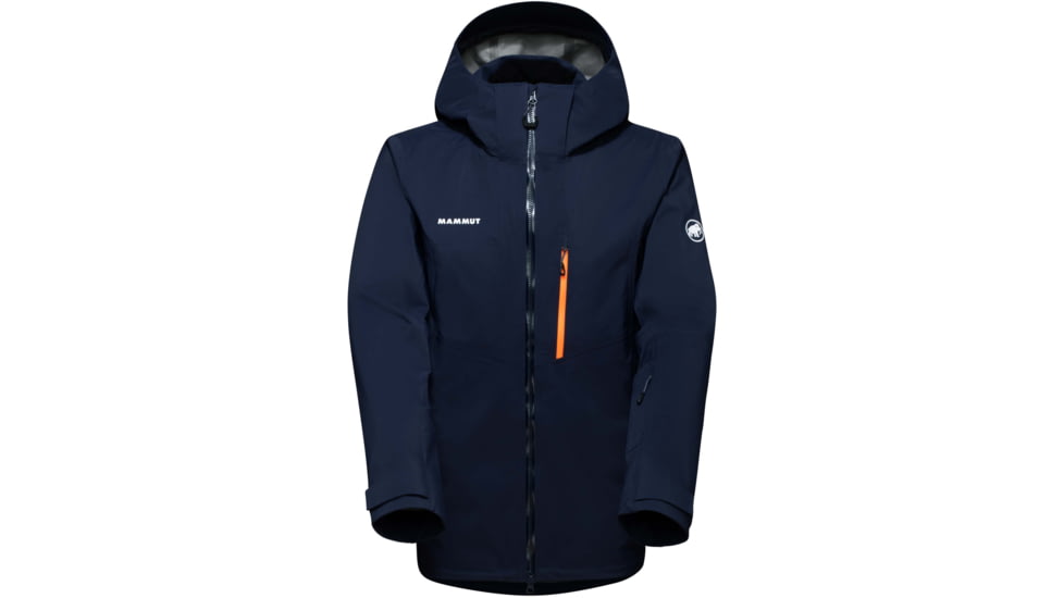 Mammut Stoney HS Jacket - Mens, Marine/Vibrant Orange, Large, 1010-29510-50512-115