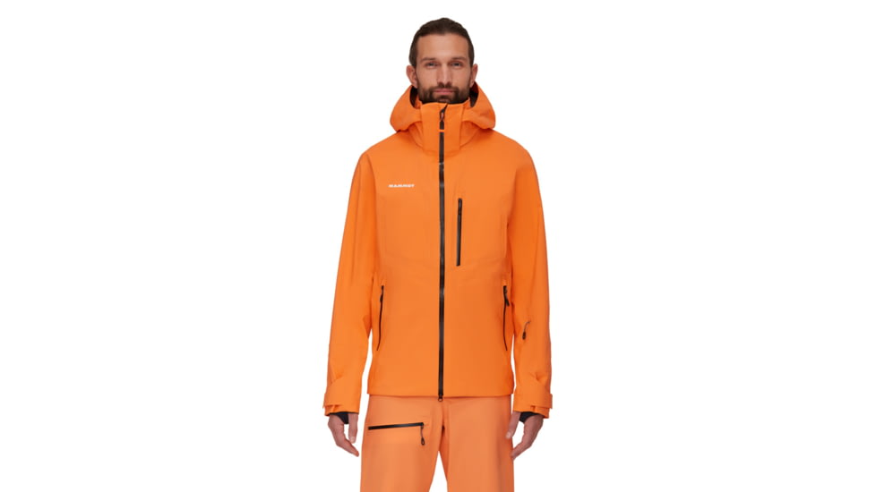 Mammut Stoney HS Jacket - Mens, Tangerine/Black, Medium, 1010-29510-2260-114