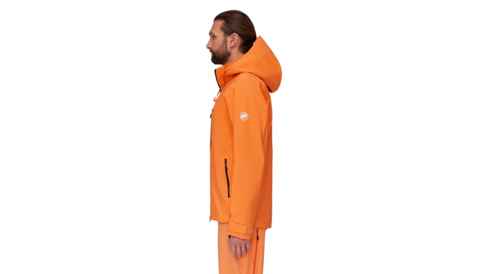 Mammut Stoney HS Jacket - Mens, Tangerine/Black, Medium, 1010-29510-2260-114