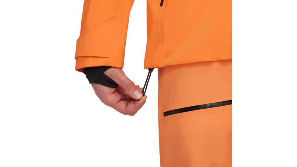 Mammut Stoney HS Jacket - Mens, Tangerine/Black, Medium, 1010-29510-2260-114
