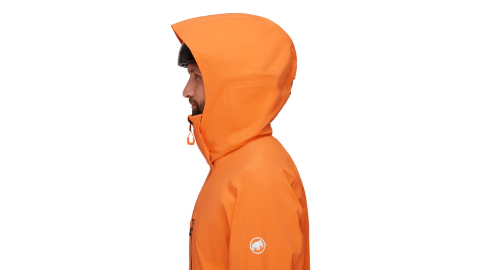 Mammut Stoney HS Jacket - Mens, Tangerine/Black, Medium, 1010-29510-2260-114