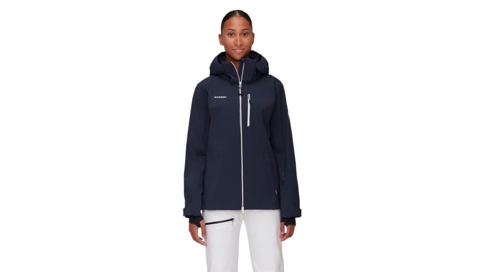 Mammut Stoney HS Jacket - Womens, Marine/White, Medium, 1010-29520-5899-114