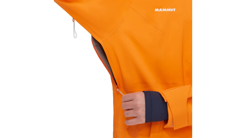 Mammut Stoney HS Jacket - Womens, Tangerine, Small, 1010-29520-2259-113