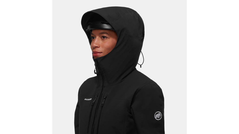 Mammut Stoney HS Thermo Hooded Jacket - Womens, Black, Large, 1010-31090-0001-115