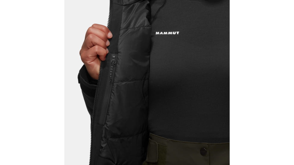 Mammut Stoney HS Thermo Hooded Jacket - Womens, Black, Large, 1010-31090-0001-115