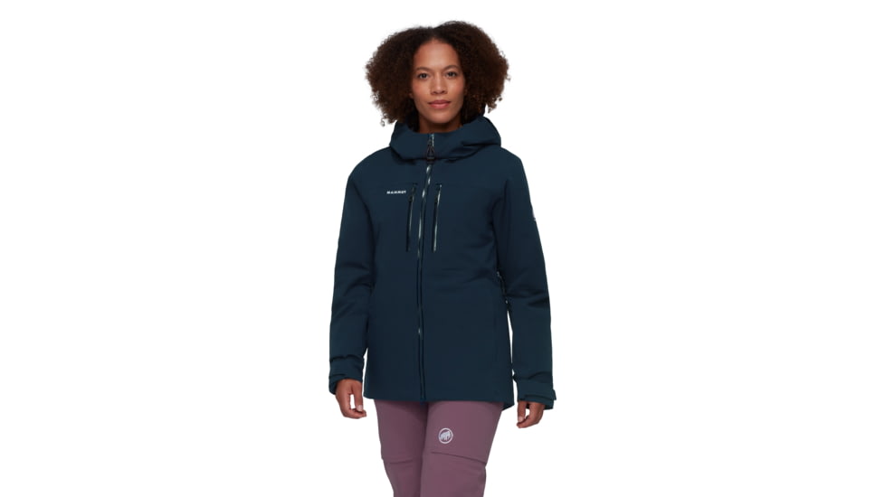 Mammut Stoney HS Thermo Hooded Jacket - Womens, Marine, Medium, 1010-31090-5118-114