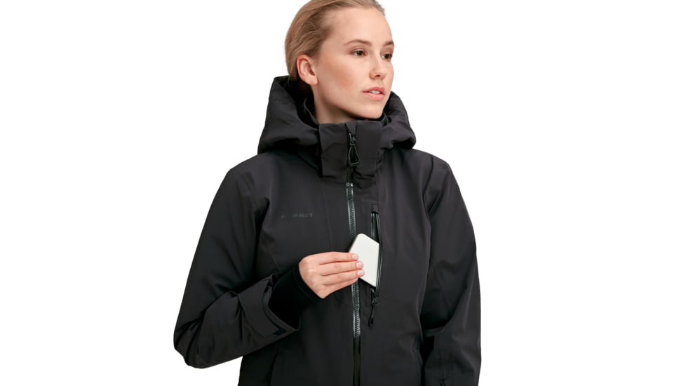 Mammut Stoney HS Thermo Jacket - Womens, Black, Extra Small, 1010-28180-0001-112