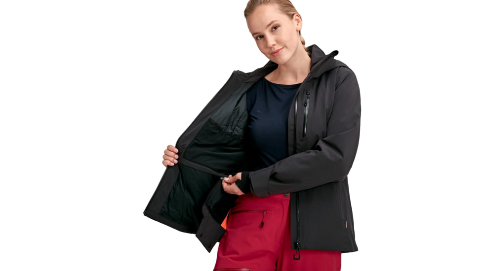 Mammut Stoney HS Thermo Jacket - Womens, Black, Extra Small, 1010-28180-0001-112