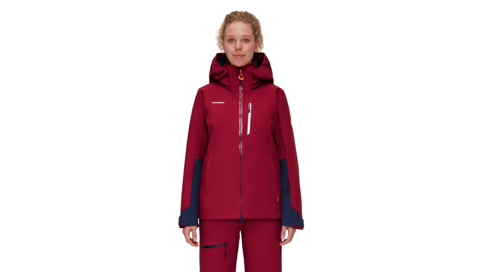 Mammut Stoney HS Thermo Jacket - Womens, Blood Red/Marine, Large, 1010-28180-3719-115