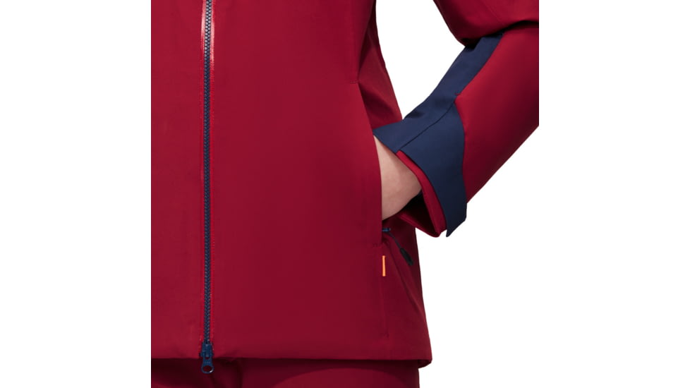 Mammut Stoney HS Thermo Jacket - Womens, Blood Red/Marine, Large, 1010-28180-3719-115