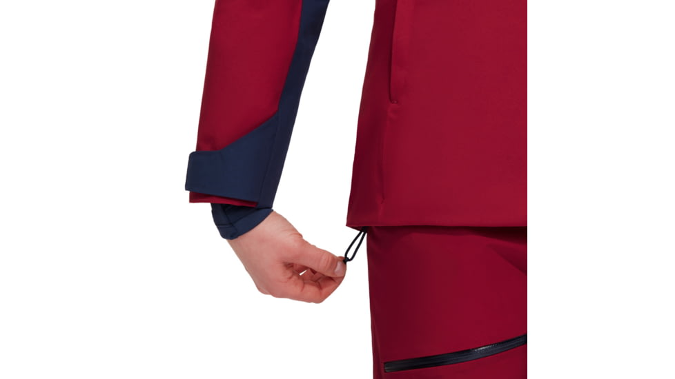 Mammut Stoney HS Thermo Jacket - Womens, Blood Red/Marine, Large, 1010-28180-3719-115