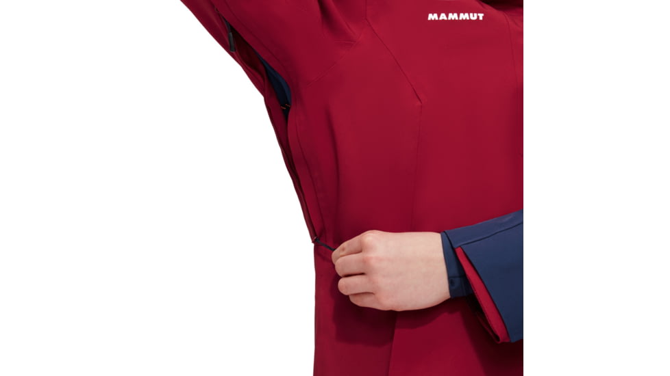 Mammut Stoney HS Thermo Jacket - Womens, Blood Red/Marine, Large, 1010-28180-3719-115