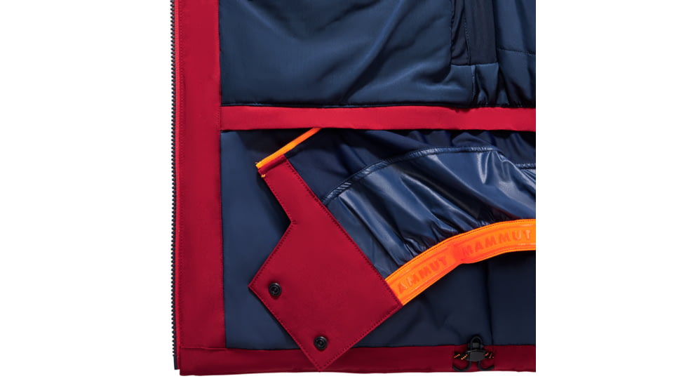 Mammut Stoney HS Thermo Jacket - Womens, Blood Red/Marine, Large, 1010-28180-3719-115