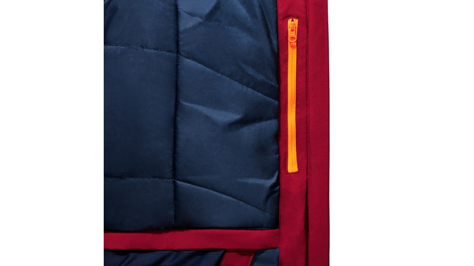 Mammut Stoney HS Thermo Jacket - Womens, Blood Red/Marine, Large, 1010-28180-3719-115