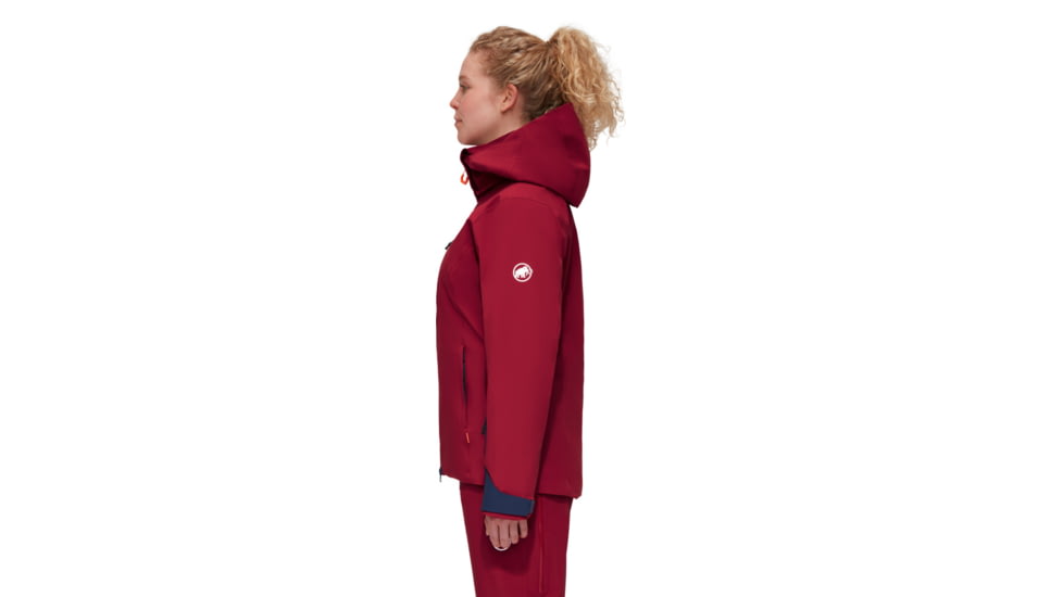 Mammut Stoney HS Thermo Jacket - Womens, Blood Red/Marine, Large, 1010-28180-3719-115