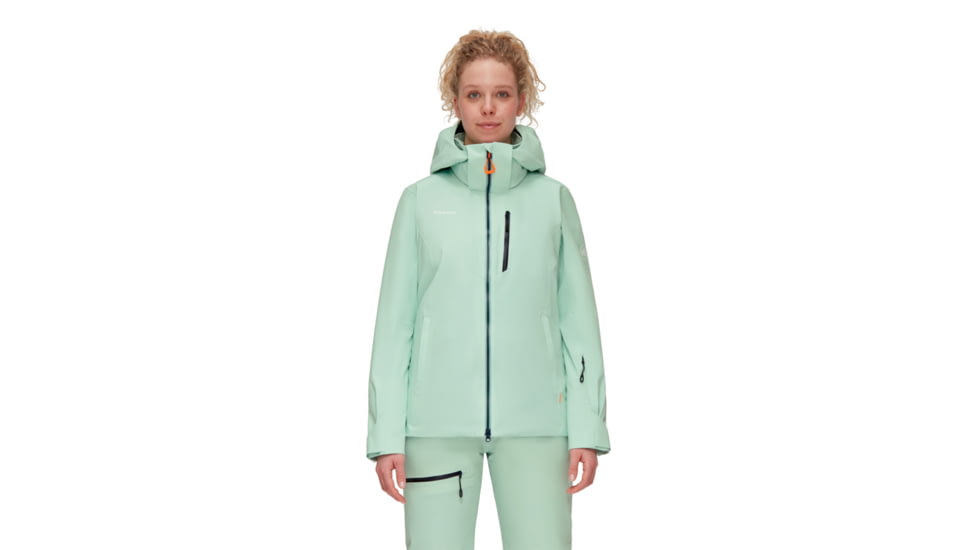 Mammut Stoney HS Thermo Jacket - Womens, Neo Mint/Marine, Small, 1010-28180-40253-113