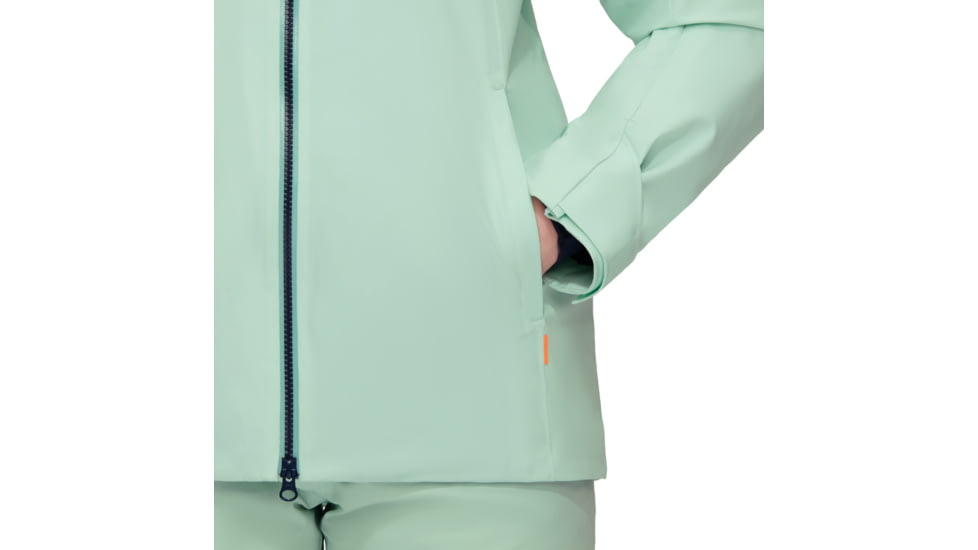 Mammut Stoney HS Thermo Jacket - Womens, Neo Mint/Marine, Small, 1010-28180-40253-113