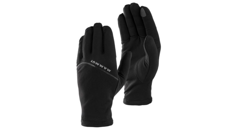 Mammut Stretch Glove, Black, 7, 1090-05780-0001-1070