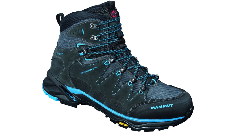 Mammut T Advanced GTX Hiking Boot - Men's-Graphite/Cyan-Medium-12