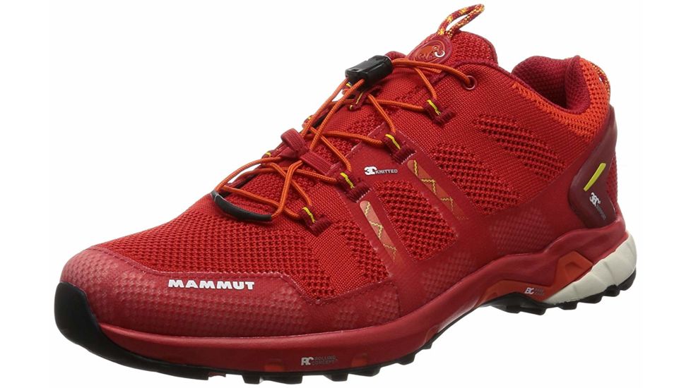 Mammut T Aegility Low Backpacking Shoes - Mens, Inferno/Dark, 13, 3040-05551-3330-1300