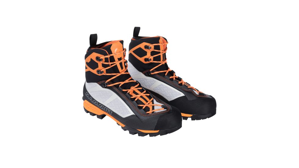 Mammut Taiss Light Mid GTX Mountaineering Boots - Mens, Black/Cheddar, 8.5 US, 3010-00900-00435-1075