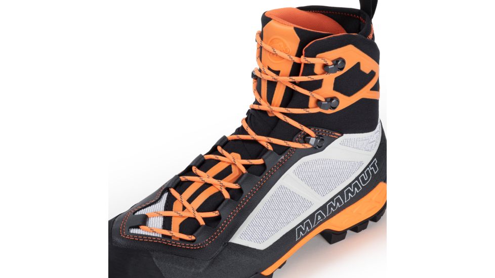 Mammut Taiss Light Mid GTX Mountaineering Boots - Mens, Black/Cheddar, 8.5 US, 3010-00900-00435-1075