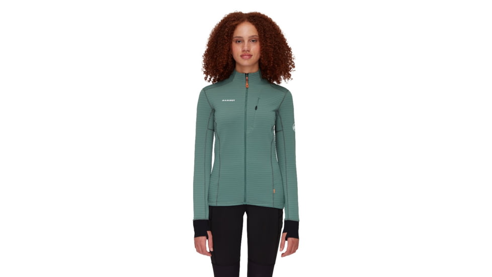 Mammut Taiss Light ML Jacket - Womens, Dark Jade Black, Small, 1014-04560-40242-113