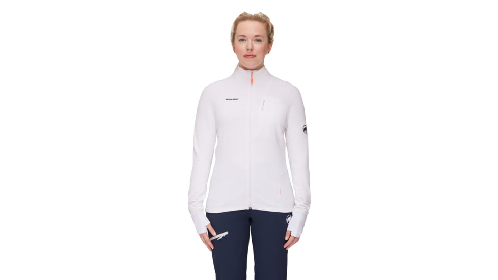 Mammut Taiss Light ML Jacket - Womens, White, L, 1014-04560-0243-115