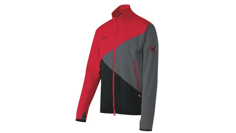 Mammut Tasman Jacket - Men's-Black/Inferno-Large