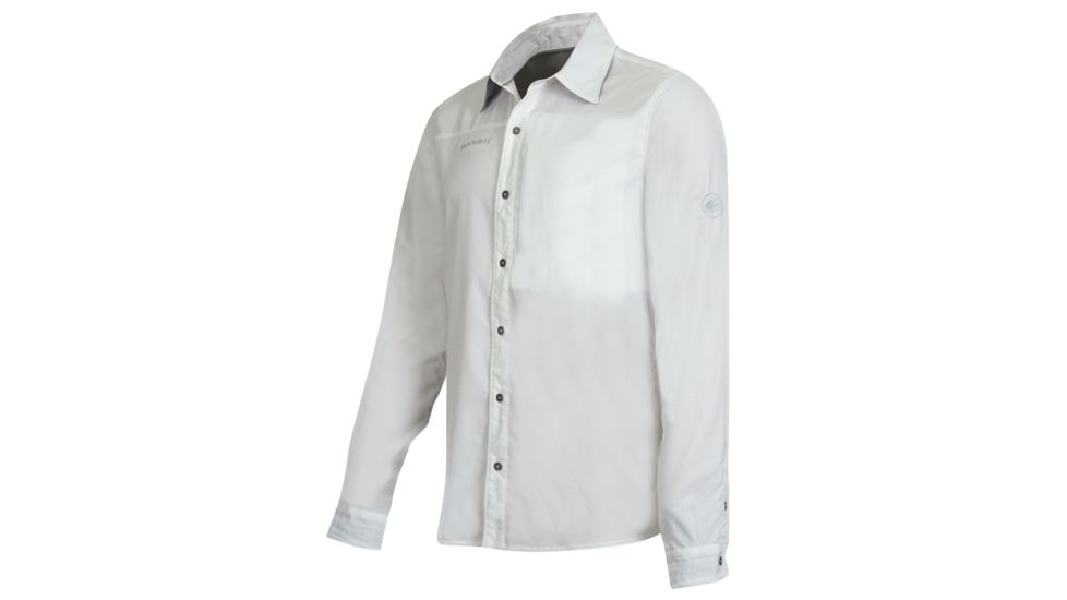Mammut Tempest Shirt Long - Men's-White-XX-Large