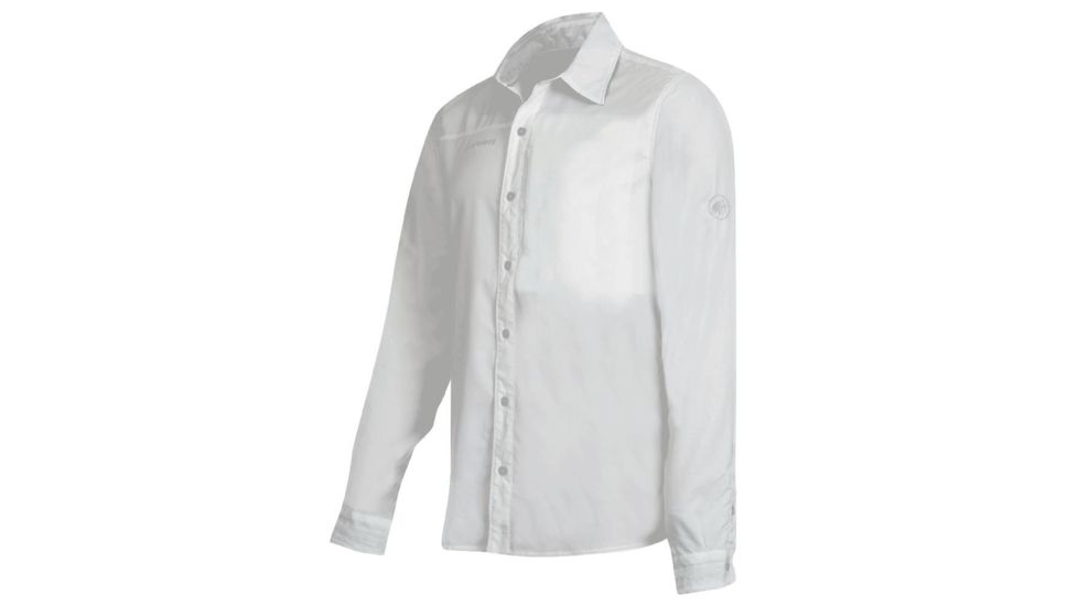 Tempest Shirt Long - Mens-White-Large