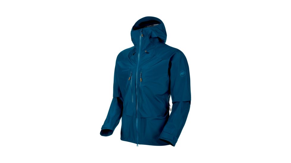 Mammut Teton HS Hooded Jacket - Mens, Poseidon, Medium, 1010-26970-50134-114