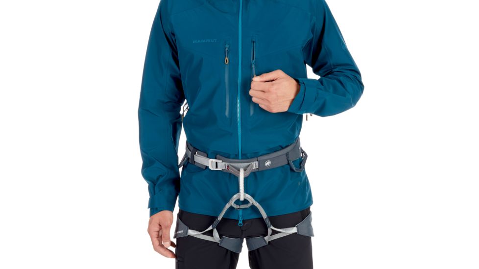Mammut Teton HS Hooded Jacket - Mens, Poseidon, Small, 1010-26970-50134-113