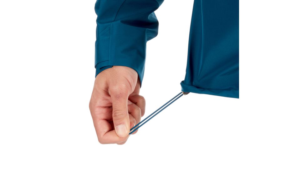 Mammut Teton HS Hooded Jacket - Mens, Poseidon, Small, 1010-26970-50134-113