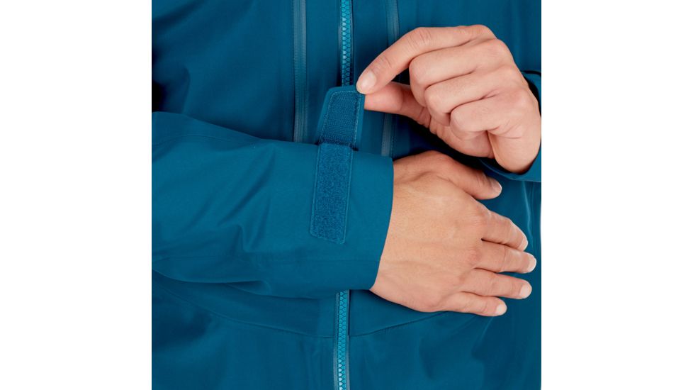 Mammut Teton HS Hooded Jacket - Mens, Poseidon, Small, 1010-26970-50134-113