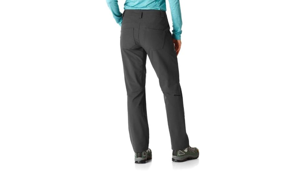 Mammut Traleika Soft Shell Pants - Womens, Graphite, 40, Regular, 1020-09430-0121-40-10