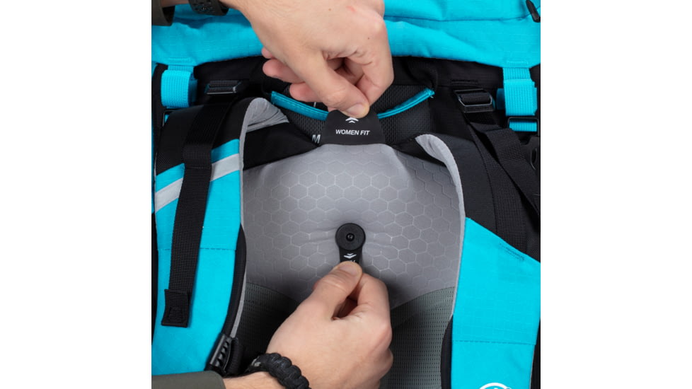 Mammut Trea Spine 35 Climbing Packs - Womens, Ocean/Black, 2520-00820-5135-1035